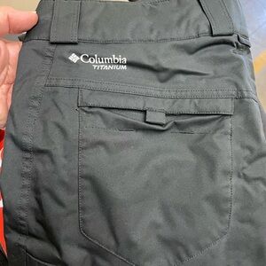 Columbia Snow Pants Womens Brown Ski Winter Outdoor size Large. Like New